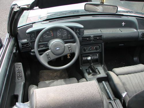 1989 Mustang Coupe Interior