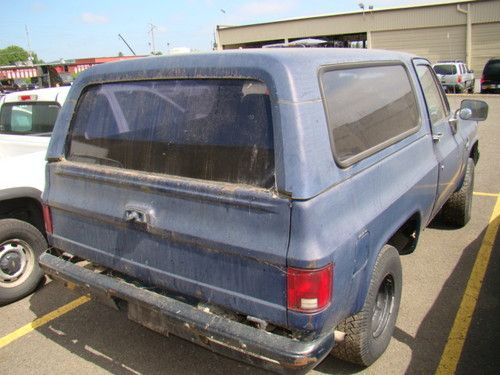 1984 Chevrolet D10 Miltary Blazer 4WD, image 3