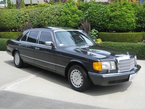 1990 mercedes benz 350sdl turbo diesel - 67k original low miles - "rare"