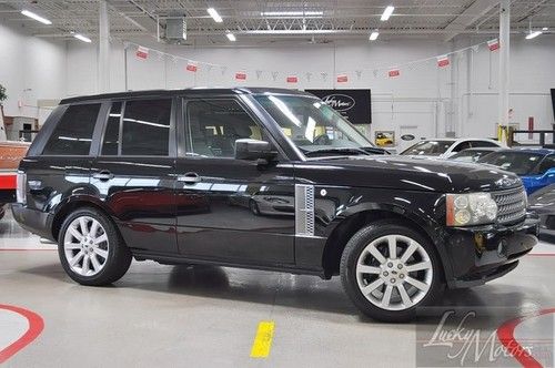 2006 land rover range rover hse supercharged, florida suv, navi, backup cam, sat