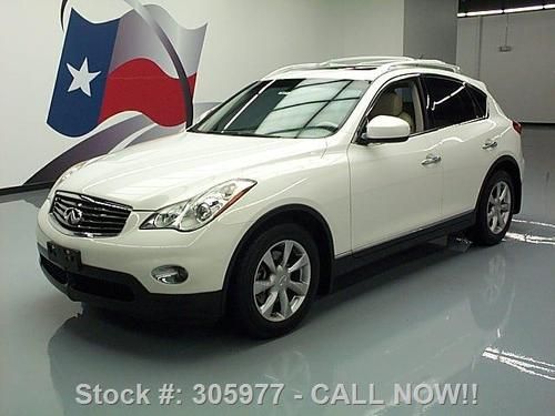 2008 infiniti ex35 journey sunroof nav rear cam 57k mi texas direct auto