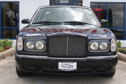 2000 bentley arnage green label sedan 4-door 4.4l v8 - low miles!!!!