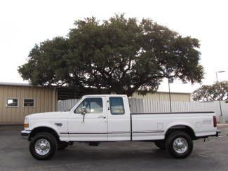 97 f250 ex cab pwr opts a/c 7.3l powerstroke diesel v8 4x4 85k miles wow!!