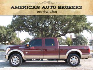 Heated &amp; cooled leather sunroof rev cam nav 6.7l powerstroke diesel v8 4x4 fx4!