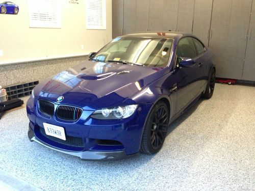 2008 bmw m3 coupe interlagos blue