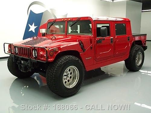 1995 hummer h1 hardtop 4x4 6.5l diesel 6-pass winch 41k texas direct auto