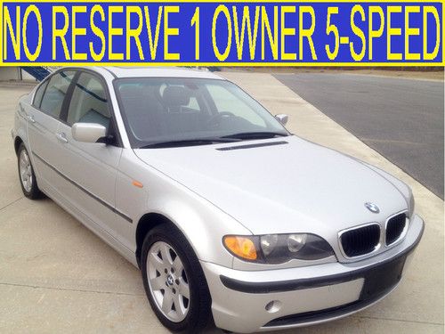 No reserve 1 owner premium package 5speed full service low miles 328i 330i 323i