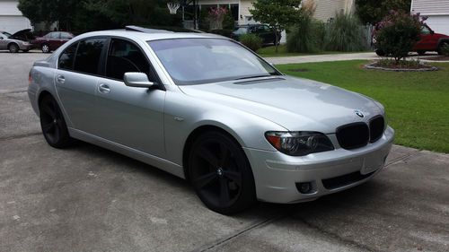 Rare 2007 bmw 750i 7 series loaded 21'' sport wheels and 18'' rims