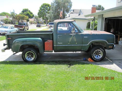 1975 dodge w100 power wagon 58056 original miles