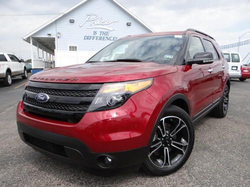 2013 ford explorer sport sport ecoboost 4wd sync backup camera