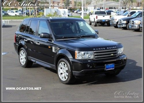 2007 land rover range rover sport hse awd ca car 1 owner!