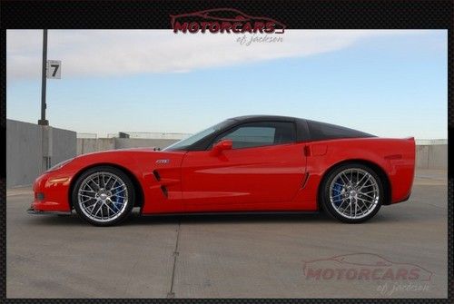 10 zr1 torch red 3zr like brand new 11k miles chrome wheels navi z06 grand sport