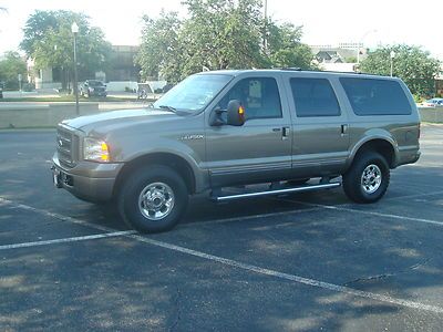 Ford excursion limited 4x4 diesel! loaded! nav! dvd! camera! bluetooth!