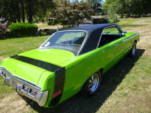 1972 Dodge Dart Swinger - Mopar's Sassy Green Giant Slayer, image 2