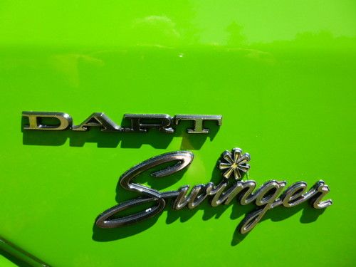 1972 Dodge Dart Swinger - Mopar's Sassy Green Giant Slayer, image 5
