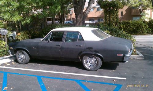 1972 chevy nova 350 with disc brakes and hid's