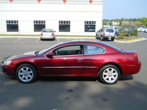 2001 chrysler sebring lxi coupe 2-door 3.0l / leather interior / nice car