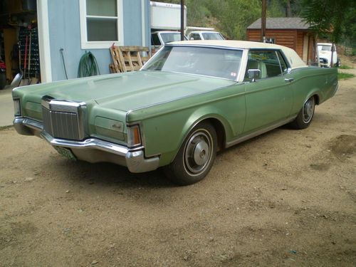 1971 lincoln mark iii base 7.5l