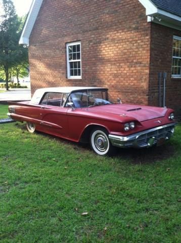 1960 ford thunderbird base hardtop 2-door 5.8l