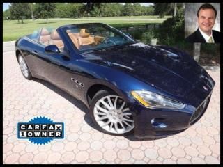 2010 maserati granturismo convertible 2dr conv navigation bluetooth certified