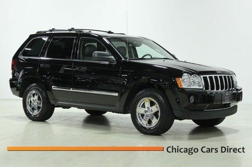 06 grand cherokee limited v8 4wd sunroof chrome 17s sirius quadra-trac