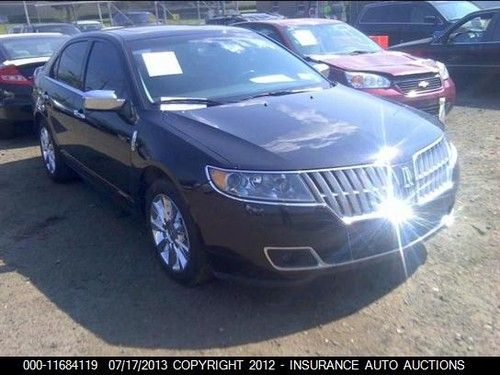 2012 lincoln mkz base sedan 4-door 3.5l
