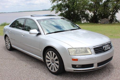 2004 audi a8 quattro l 4.2l navigation, premium wheels loaded