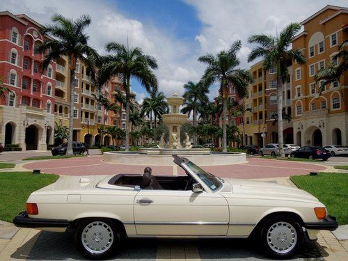 1987 mercedes-benz 560sl**low miles**fl