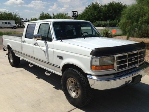 1992 ford f350 crew cab 7.5 l 460 eng. immaculate!! 102k miles - none nicer