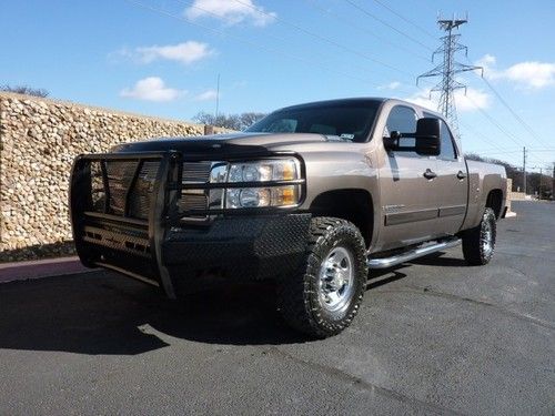 08 silverado 2500 hd diesel 4wd crewcab shortbed lt loaded nice tx!