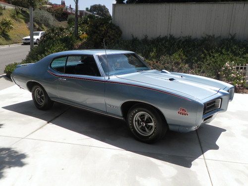 1969 pontiac gto judge rare warwick blue