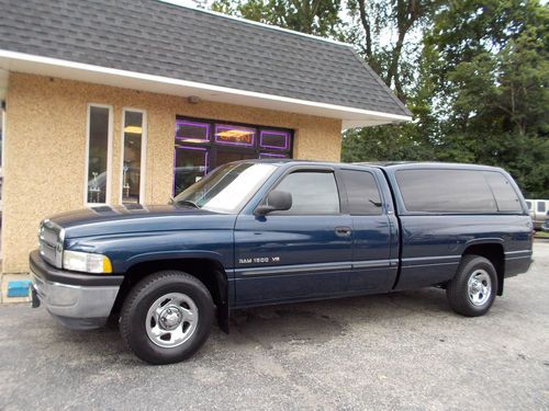 2000 dodge ram 1500 laramie extended cab pickup 4-door 5.2l only 47,513 miles