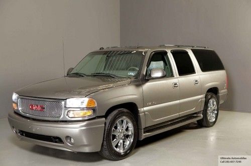 2005 gmc yukon denali xl awd nav dvd sunroof 7pass xenons heatseats 3row leather