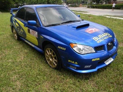 Wrx sti 6 speed rally race car look runs strong clean as the day it was built!!!