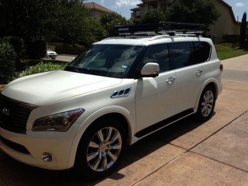 2011 infiniti qx56 base sport utility 4-door 5.6l w/deluxe touring &amp; tech pkg