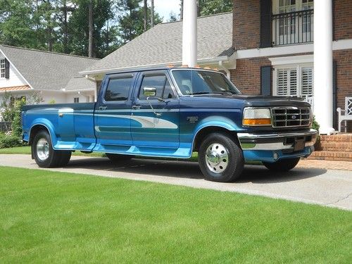 1994 ford f-350 dually crew cab 7.3 turbo kustom kreations package only 113k 95,