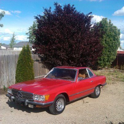 1973 mercedes 450sl v8 convertible