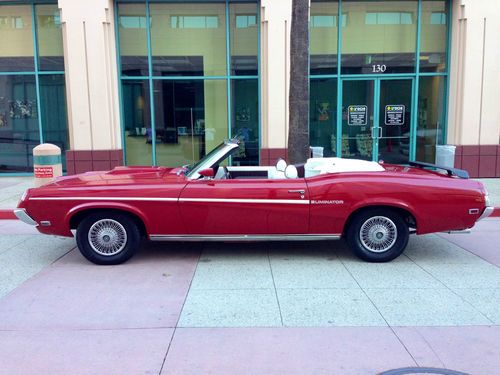 1969 cougar convertible 351 engine automatic power top 0 rust ca car immaculante