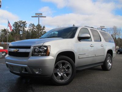 2012 chevrolet suburban 1500 4x4 leather 20" chrome wheels heated seats 8-pass