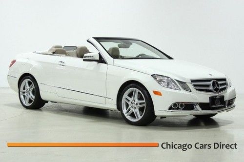 11 e350 sport convertible 18k mls appearance 18s premium spoiler airscarf camera