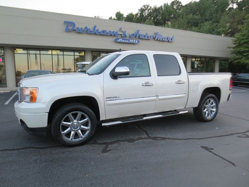 2011 gmc sierra 1500 denali crew cab pickup awd**diamond white pearl***nice!