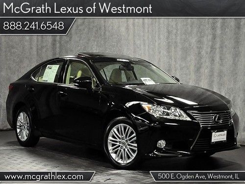 2013 es350 premium nuluxe rear shade lexus certified like new