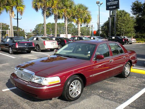 2004 mercury grand marquis ls sedan 1-owner! 26k miles! like new!! wow!!