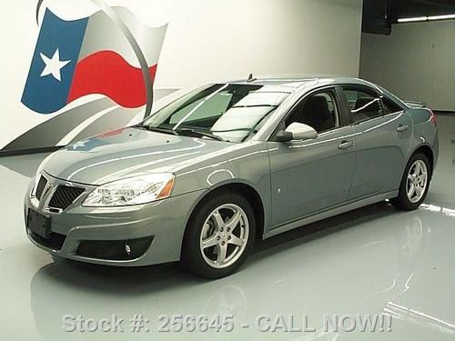 2009 pontiac g6 3.5l v6 spoiler alloy wheels only 43k! texas direct auto