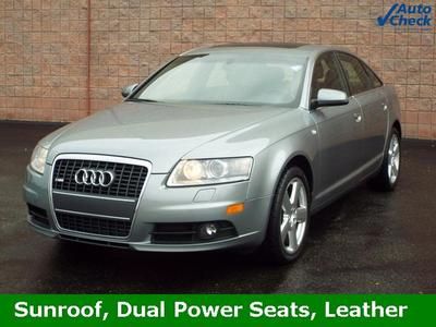 3.2l v6 quattro awd 6 spped auto s-line luxury sedan sirius mp3 am/fm cd