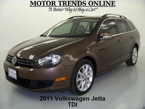 2011 tdi sportwagon diesel pano roof leather htd seats volkswagen jetta 43k