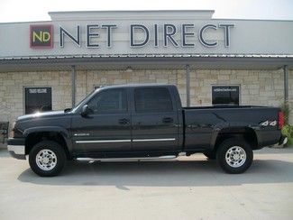 2005 2500 hd
crew 4wd auto htd lthr seats
dvd 1 owner
net direct autos texas