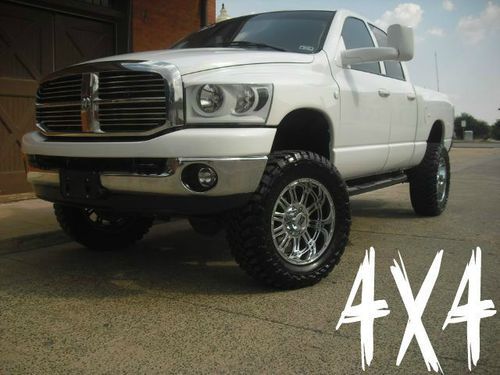 2008 dodge ram 2500 quad cab 4x4, diesel, leveling kit, toyo m/t