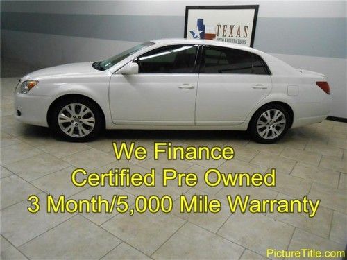 08 avalon touring sedan v6 leather certified warranty finance texas