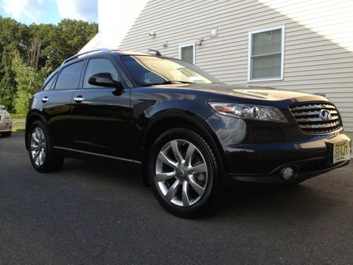 2005 infiniti fx35 106k navigation, 20 inch wheels, tech pkg, sport pkg